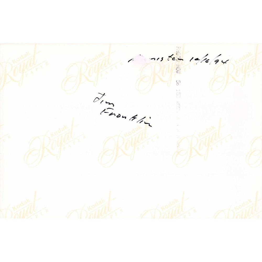 1994 Anniston Airshow Jim Franklin Stunt Plane Photo Signed - Picture 2 of 2